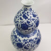 Blue and White Porcelain Vase, Antique Ceramic Vases Hand-painted Porcelain Decorative Oriental Vase