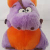 [Toy Bundle] Adorable Labradoodle stuffed toy plus Cute Orange Puppy in a Purple Dragon Suit