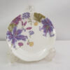 Fashionable Narumi Japan Violet Flower Saucer Decorative Porcelain Saucer