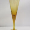 2pc- Fancy Colored Drinking Glass Yellow and Violet
