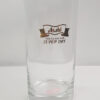 Asahi Gold Printed Clear Drinking Glass