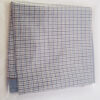 Light Blue Houndstooth Windowpane 16" x 16" Handkerchief