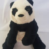 [Toy Bundle] Stuffed Panda Bear Plus Small Otter Plush Toy