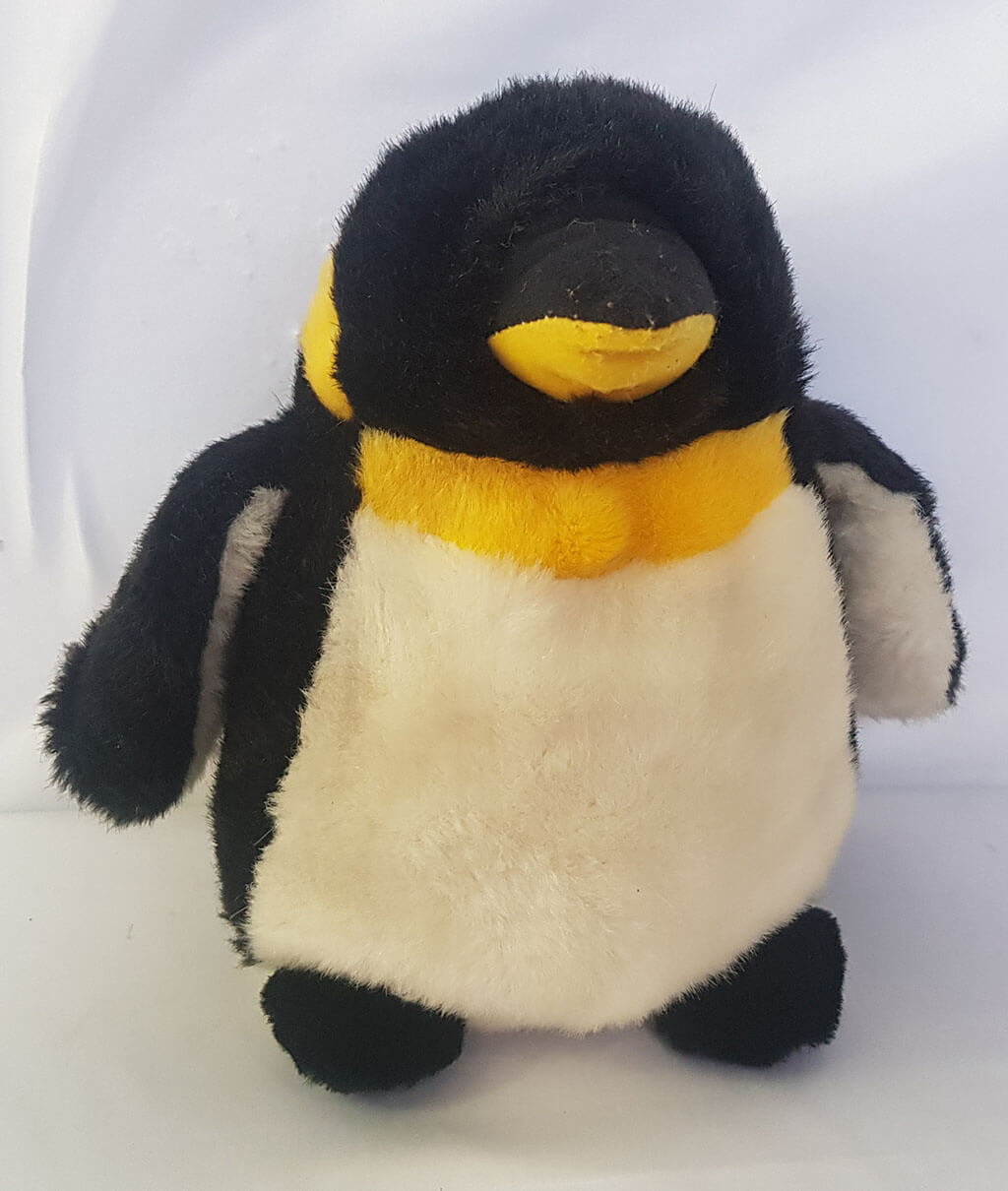 Huggable King Penguin with Cute Yellow Tufts Plushie - Metrozada
