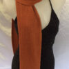 Brown-Fashionable 60″ x 7″ Knitted Scarf