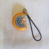 Miniature Snoopy on Natural Cheese Keychain/Cellphone Accessory