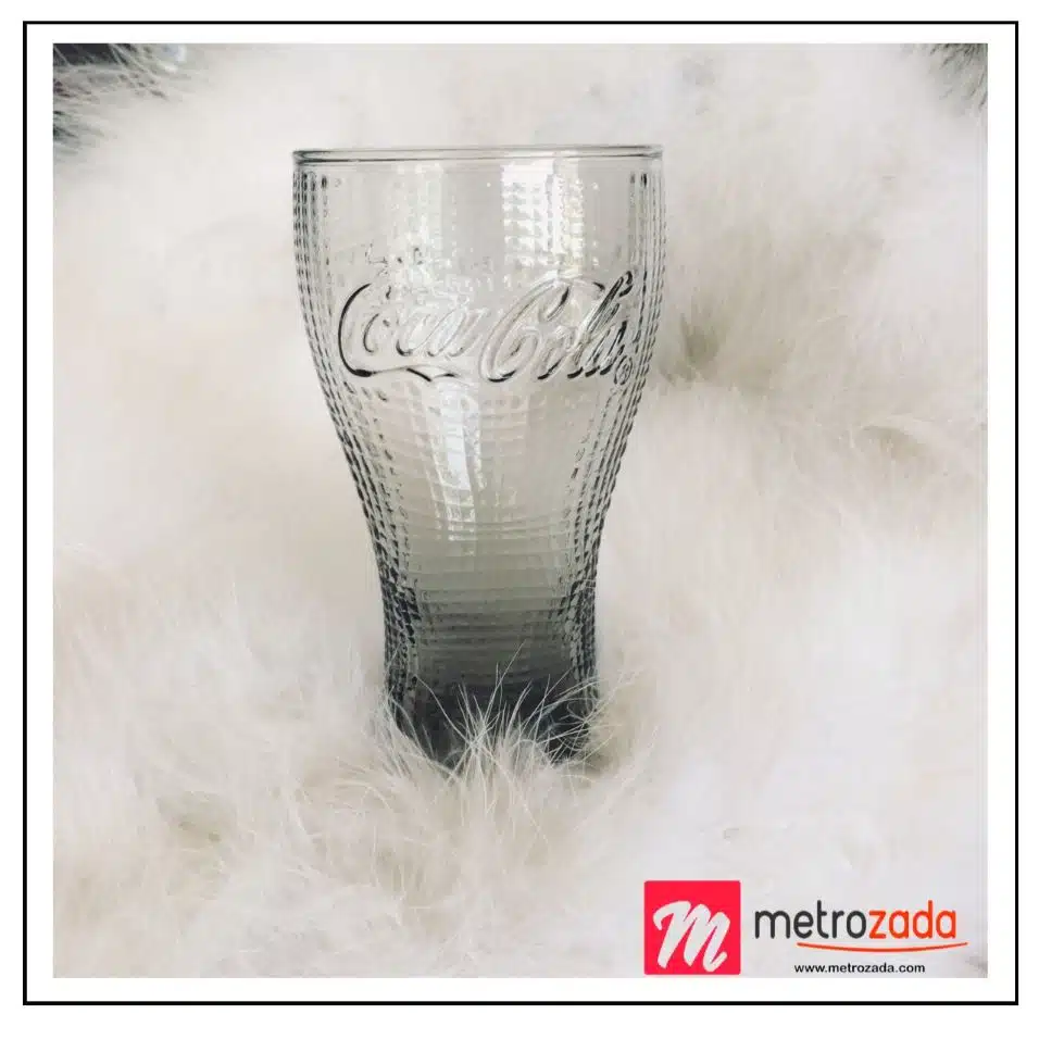 Coca-Cola Glassware Collectibles Embossed Coca-Cola Drinking Glass